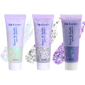 Face Body Glitter Set for Women and Kids, White Silver Purple Holographic Mermaid Sequins Chunky Glitter Makeup for Music Festival Rave Accessories, Christmas, Wedding, New Year, Prom