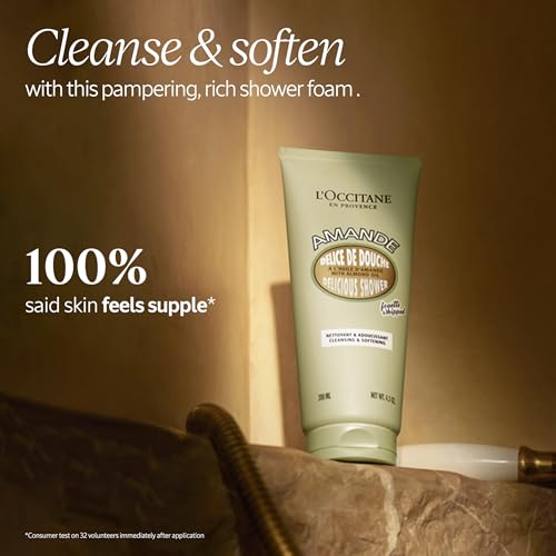 L'Occitane Almond Delicious Shower Gel - Gentle Body Wash