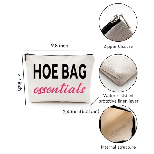Funny Gift Pack for Women, Friends & Hostess - Cool Gifts for Girls' Birthday, Weekend Fun - Makeup Travel Bag