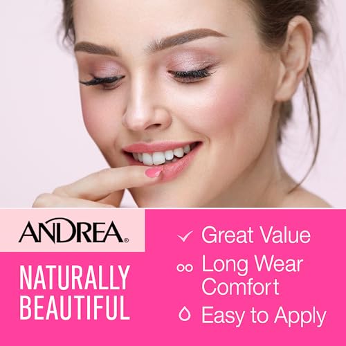 Andrea #21 Natural Human Hair False Eyelashes 21mm