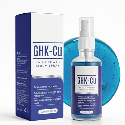 GHK-Cu Copper Peptide Hair Growth Spray for Men & Women