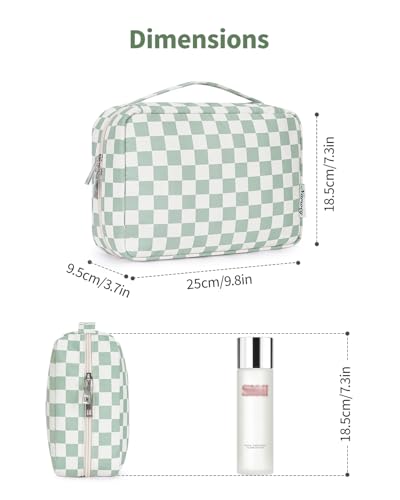 Narwey Small Hanging Travel Toiletry Bag for Women