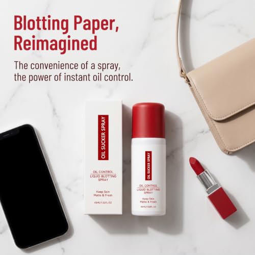 Oil Sucker Liquid Blotting Paper Spray 1.33oz - Instant Oil Control Mist
