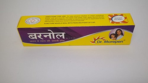 Burnol 20 Gm from Dr Morpen Original Cream for Unisex Safe & Effective 4