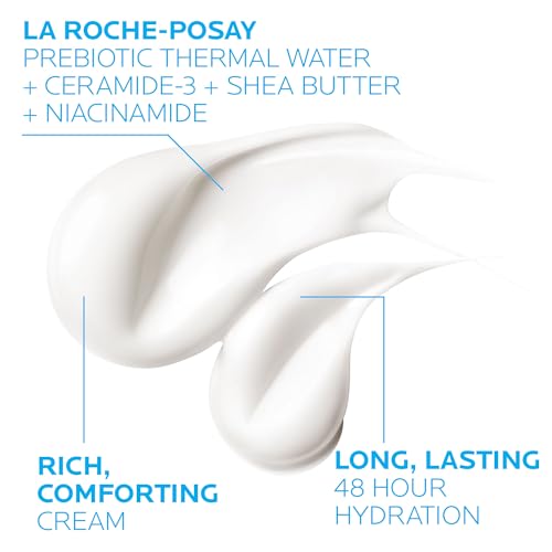 La Roche-Posay Lipikar AP+ Triple Repair Moisturizing Cream | Face & Body Lotion For Dry Skin | Shea Butter & Niacinamide Moisturizer | Gentle Face & Body Cream For Dry, Rough & Sensitive Skin