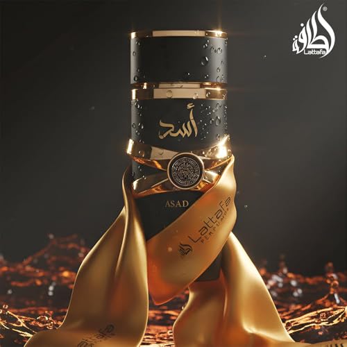 Lattafa Asad Unisex Eau de Parfum Spray 3.4 oz