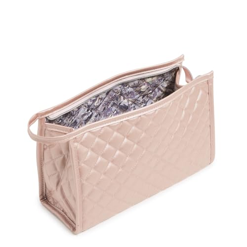 Vera Bradley Women's Cotton Trapeze Cosmetic Makeup Organizer Bag