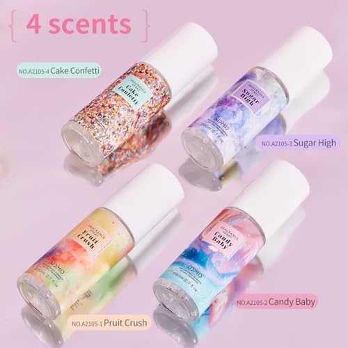 BosuyA Hair & Body Fragrance Spray - Cake Confetti, 2.7 Fl Oz