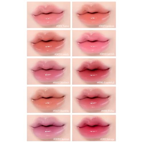 Volumizing Lip Fondue (06 Essential), Melting Lip Balm, Honey Jelly Glaze, Hydrating Glossy Plumper, High Shine Glass Glow Finish, Moisturizing Lip Oil Care, Korean Beauty Makeup