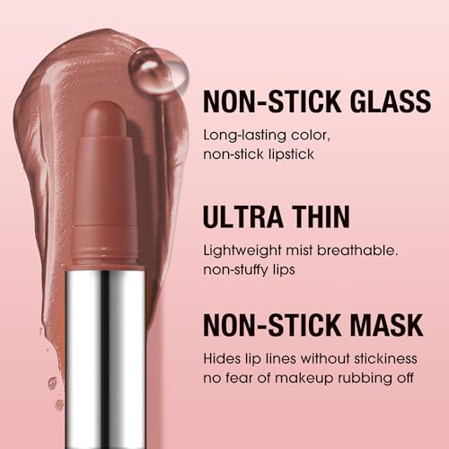 Matte Lipstick Crayon Set – Waterproof Long Lasting 6 Colors