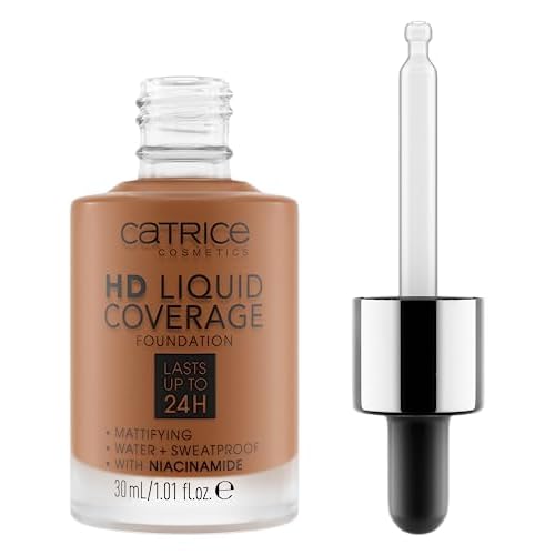 Catrice | HD Liquid Coverage Foundation 70 & Under Eye Brightener 10 Light Rose | Full Coverage Makeup | Vegan & Cruelty Free