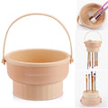 GOLIKEE Makeup Brush Cleaner Mat - 3 in 1 Silicone Bowl