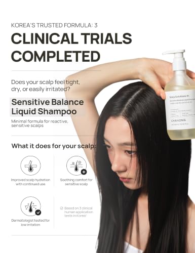 Sensitive Scalp Shampoo - Fragrance Free, Ceramides & Hyaluronic Acid