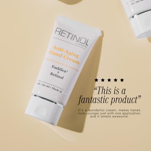 Robanda Retinol Anti-Aging Hand Cream, 3 oz