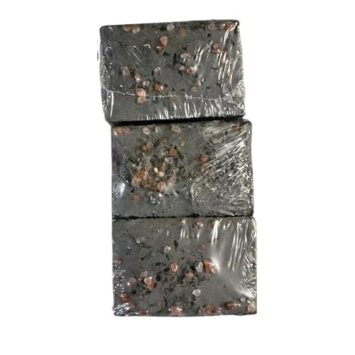 Pampered Sisters | 8.25 oz each| Tea Tree & Peppermint Essential Oil | Activated Charcoal | Sea Salt | Pink Himalayan Salt| Soap Bundle (3-Pack)