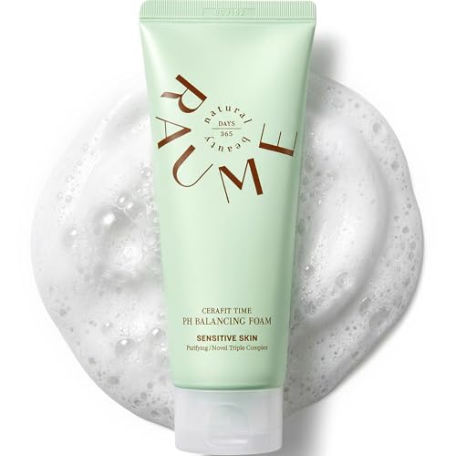 RAUME Hydrating pH 5.5 Facial Cleanser with Green Tea & Ceramide, 150mL