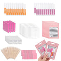 20 Set Press On Nail Prep Kit with Adhesive Tabs & Glue