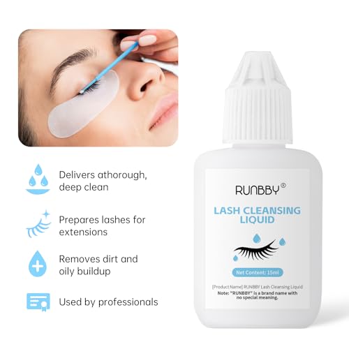 Lash Cleaning Liquid for Eyelash Extensions 15ml