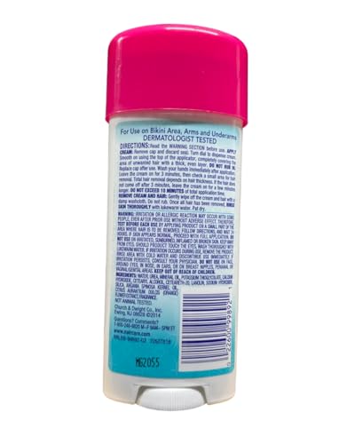 Nair Hair Remover Cream with Argan Oil for Bikini, Arms & Underarms, 3.3 oz