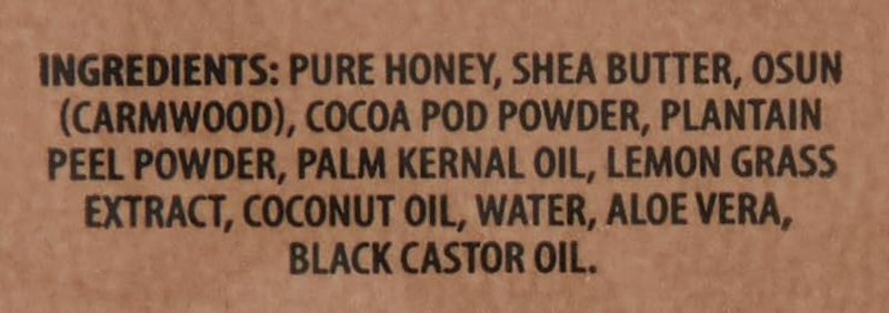 RA COSMETICS Black Soap with Black Castor Oil - 5 oz