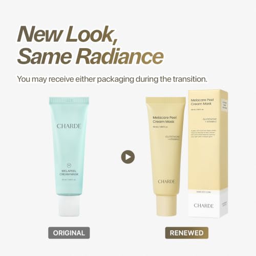 CHARDE Peel Off Face Mask for Dark Spots with Tranexamic Acid, Korean Skincare