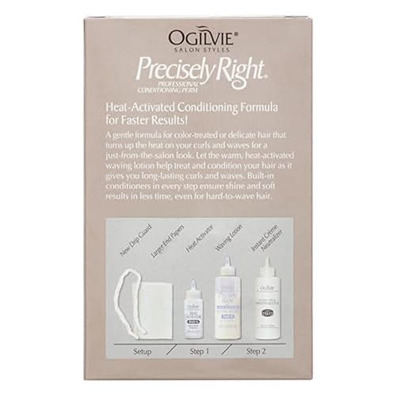 Ogilvie Professional Conditioning Home Perm Kit for Thin Hair