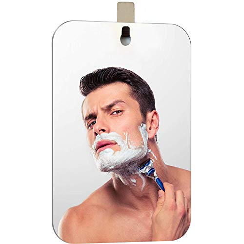 Fogless Shower Mirror 7.48 x 11 in Anti-Fog Shaving Mirror