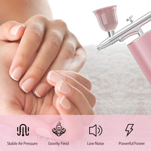 Airbrush Kit with USB Charging & 0.3mm Nozzle
