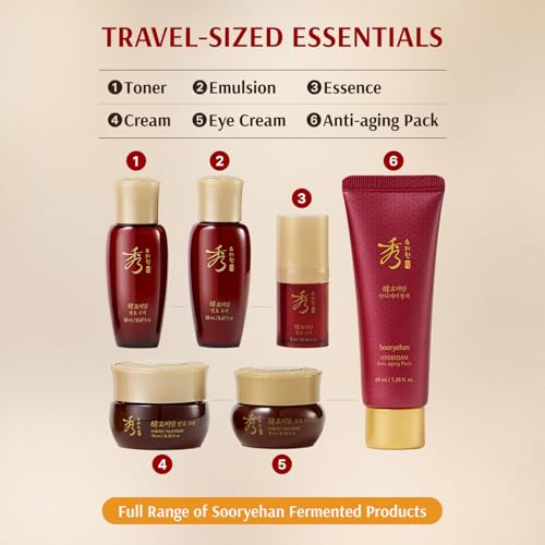 Sooryehan Hyobidam Fermented Skincare Set with Wild Ginseng – Skincare Set