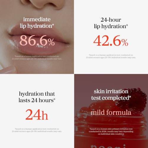 NOONI Appleberry Peptide Overnight Lip Mask 02 Appleberry Lip Mask (Red)