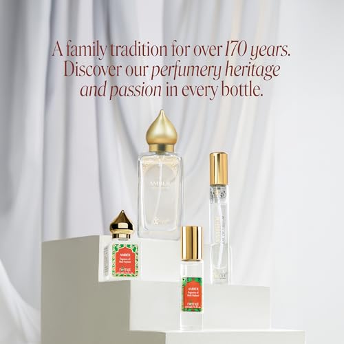 Amber Perfume Oil Roll-On - Alcohol Free, 10ml