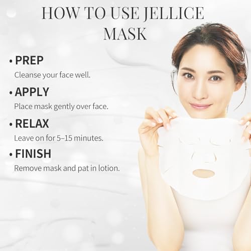High-Absorption Collagen Face Mask ? Premium Japanese Sheet Mask with Collagen Tripeptides, Hyaluronic Acid, Niacinamide & Botanicals ? Firming, Smoothing, Hydrating ? 4 Pack