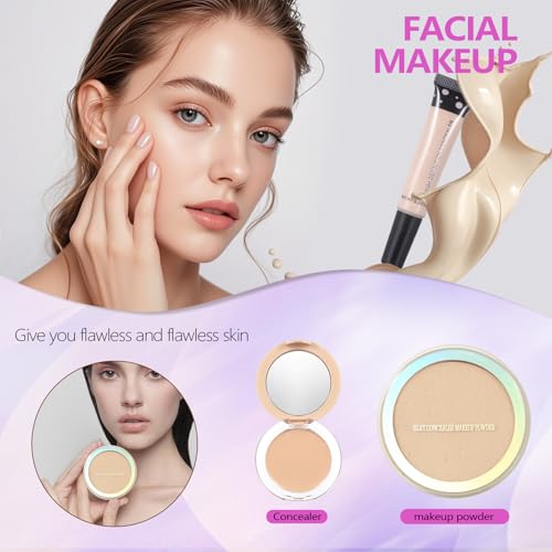 Complete Makeup Kit Set for Teens & Women with Brushes
