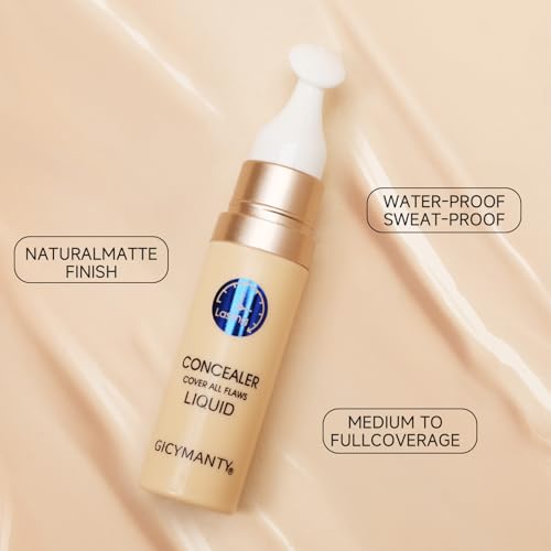 Liquid Concealer Full Coverage - Hydrating Under Eye Brightener