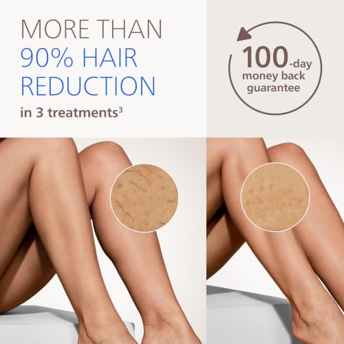 Philips IPL Hair Removal Device for Face & Body, Permanent, Painless, Skin Sensors