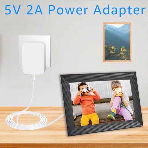 Sigely 5V2A Power, Replacement for Aura Carver AF900 AF100 SR-A30502000U2 Power Adapter, with 5.2FT Power Cord