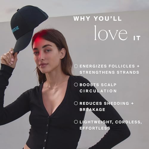 HigherDOSE Red Light Therapy Hat for Hair Growth & Scalp Health
