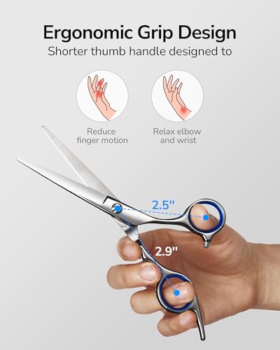 ULG Professional Hair Scissors 6.5" Japanese Stainless Steel