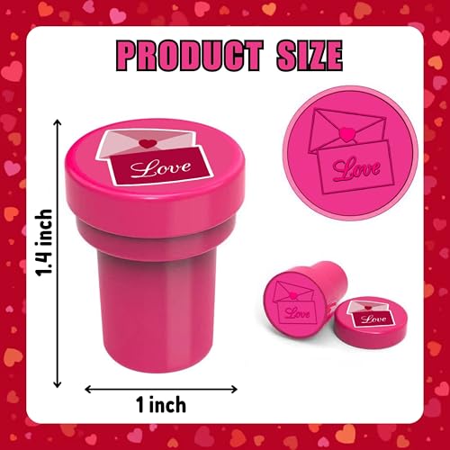 96-Piece Valentine Party Favors Set - Stamps & Tattoos