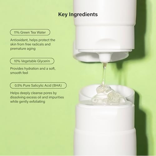 Salicylic Acid Cleansing Gel Face Wash 5.07 oz | BHA & Green Tea