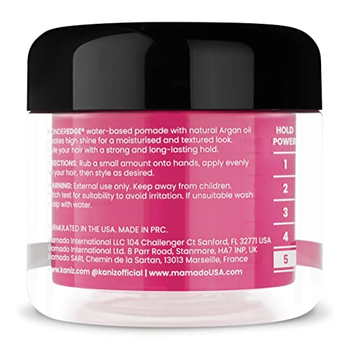 Kaniz Wonderedge Water-Based Pomade Rasberry 4 Fl Oz (Pack of 2)