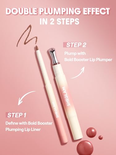 SHEGLAM Hydrating Lip Gloss with Plumping Peptides – Rosé Veil