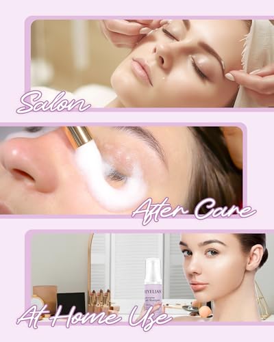 BEYELIAN Lash Extension Cleaning Kit - Shampoo, Brush & Foam Cleanser