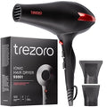 TREZORO 2000W Ionic Hair Dryer with Ceramic Tourmaline Technology