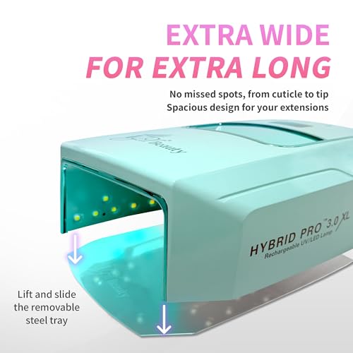 iGel Beauty Hybrid PRO 3.0 XL Wireless Nail Lamp 48W