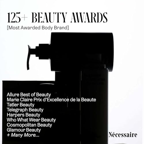 Nécessaire Hand Cream Unscented - Fragrance-Free 5 Ceramides & Peptides