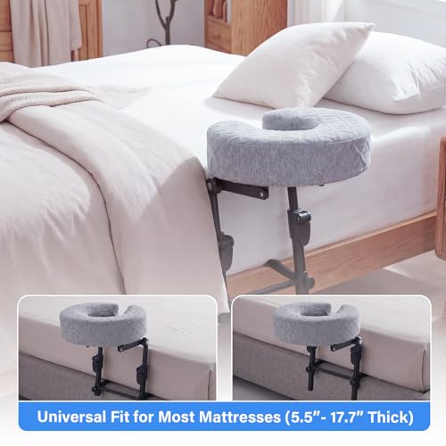 Portable Massage Headrest for Bed | Adjustable Face Cradle Memory Foam
