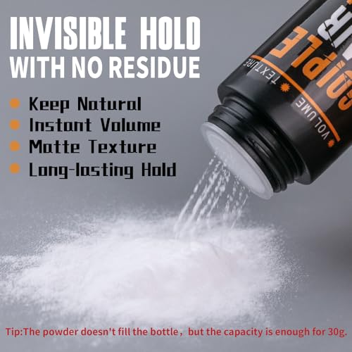 Goiple Hair Styling Powder 1.05oz Volumizing Texture for Men & Women