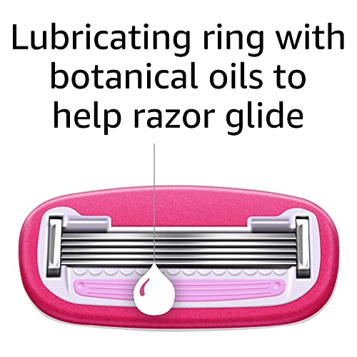 Women's 5-Blade Razor Refills for Close Shave - 6 Cartridges