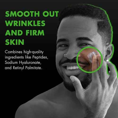 Tiege Hanley Anti Aging Face Serum for Men, Super Serum with Peptides, Retinyl Palmitate, and Sodium Hyaluronate to Firm Skin and Reduce Fine Lines, Men¡¯s Skin Care, 0.5 Fl Oz, 2 Pack